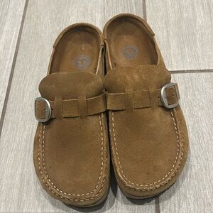 Birkenstock Buckley clog in tan